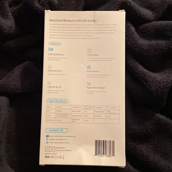 Blackhead remover Pore purifying device - Picture 2 of 3